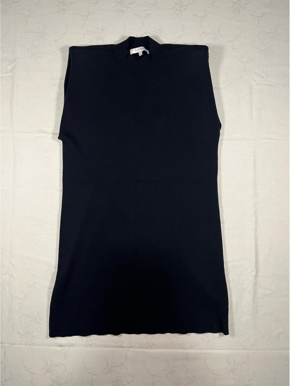 Favorite Daughter Black Sleeveless Sweater Dress Size Large